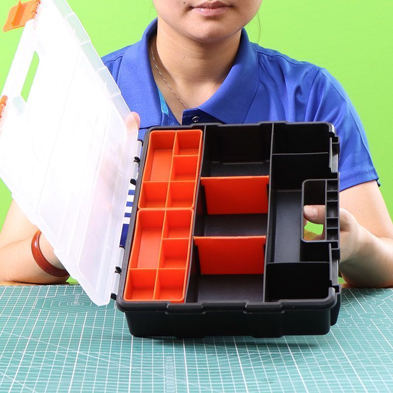Yongyuan Fishing Tools Multi-Compartment Transparent Storage Box for Fish Hooks and Accessories