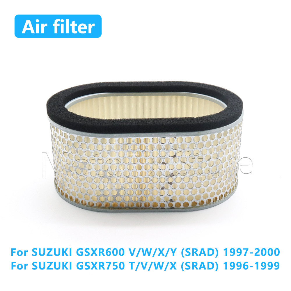 Phụ kiện xe máy Bộ lọc không khí Bộ phận làm sạch nạp cho SUZUKI GSXR 600 750 GSXR600 GSXR750 SRAD 1