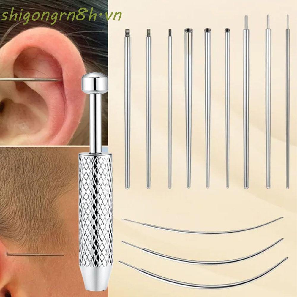 SHIGONG Piercing Taper Tool, Dụng cụ bông tai chuyên nghiệp Dụng cụ xỏ khuyên Bông tai, Dụng cụ dán 