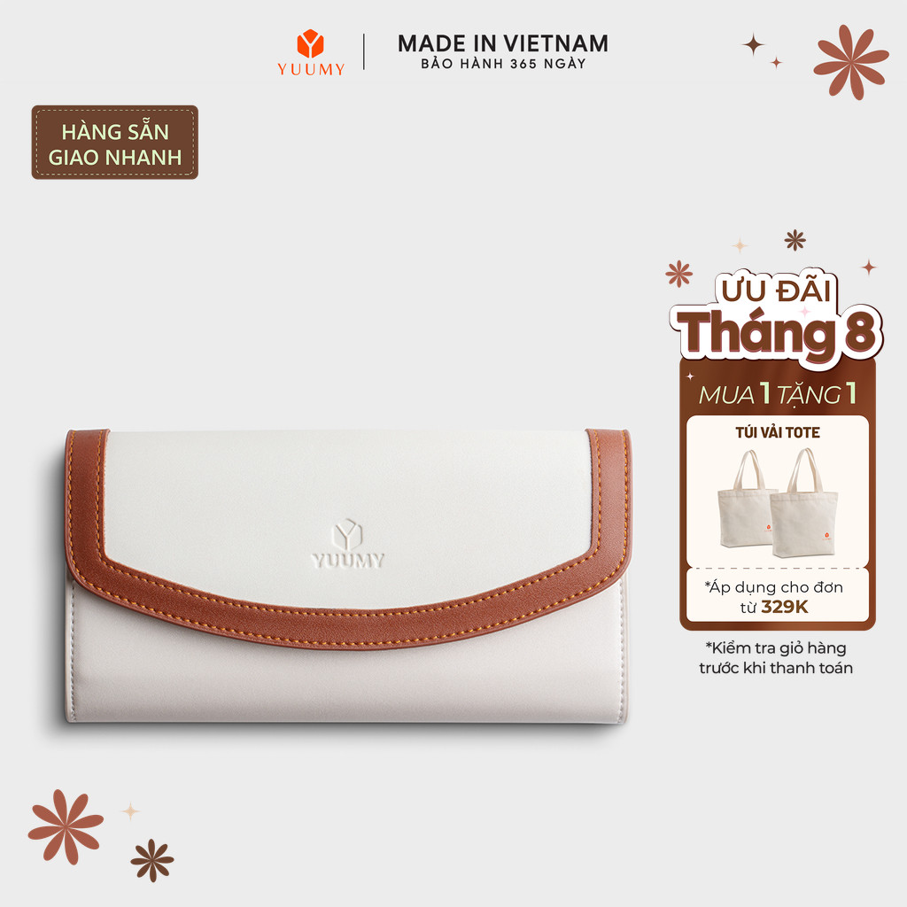 Ví nữ YUUMY YV123 (Nhiều ngăn tiện dụng)