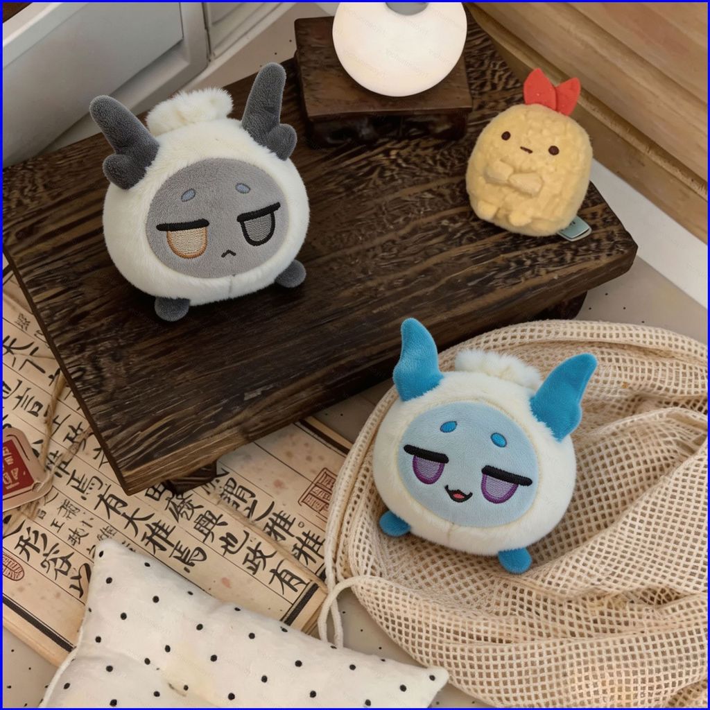 Arknights Bong Bóng Rồng Ling Nian Shu Wang Dusk Yu Chongyue Plushie Móc Khóa Túi Dễ Thương Quyến Rũ