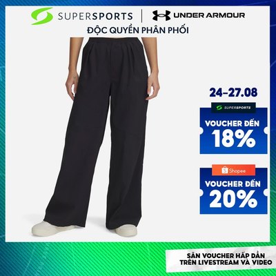 Quần Dài Thể Thao Nữ Under Armour Unstoppable Woven Parachute - 6000276-001