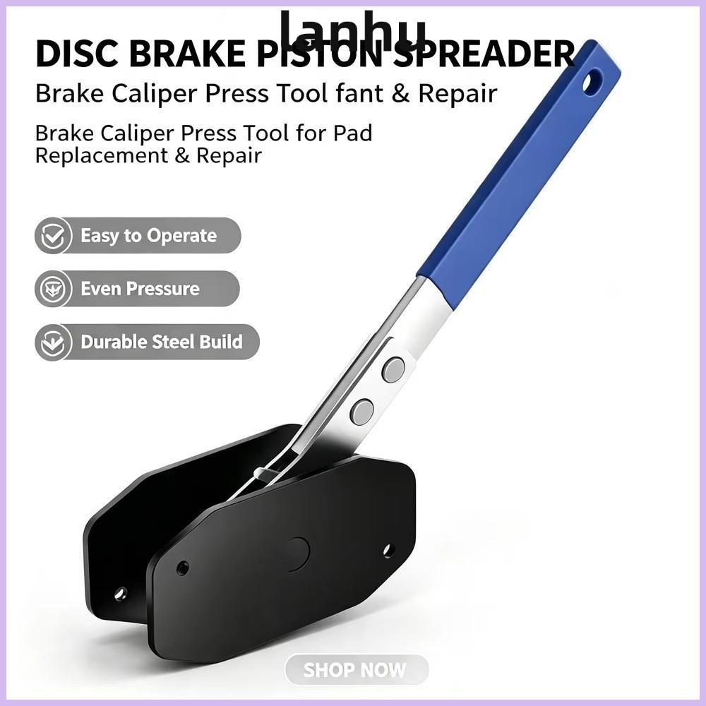 LANHU Brake Caliper Spread Tool, Press Type Ratchet Mechanism Brake Caliper Cờ lê, Thiết kế tháo gỡ 