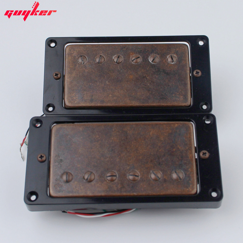 Bộ xe bán tải Guitar LP bằng đồng GUYKER có khung đen