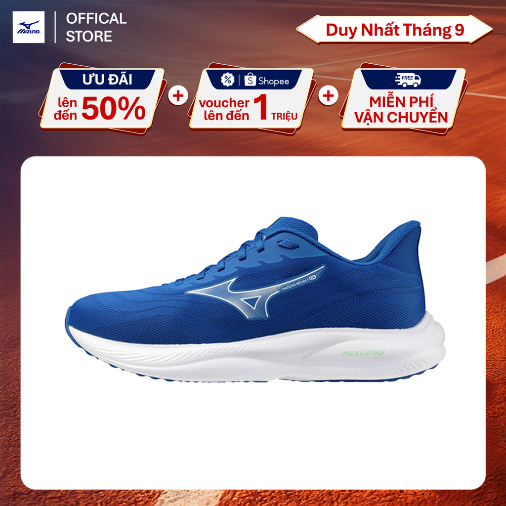Giày Chạy Bộ Nam Mizuno Mizuno Revolt 4 - Xanh dương - J1GC258102