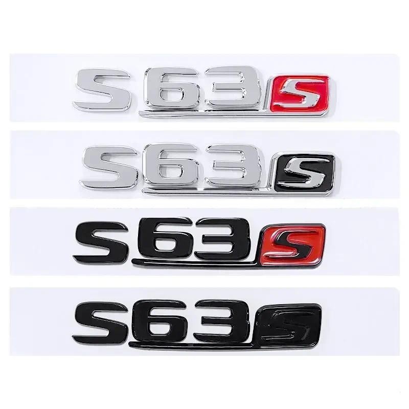 C63S S63S E63S GLC63S GLE63S CLA63S logo xe hơi dán cho Mercedes Benz C-class E-class S-class nhãn k
