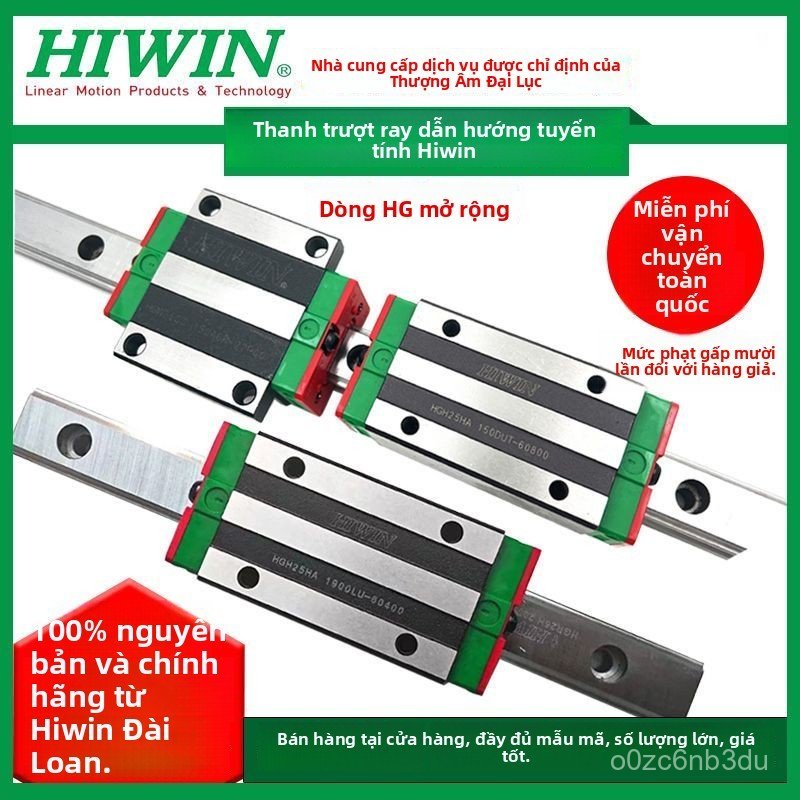 Ray trượt tuyến tính Hiwin EGH15 HGH20CA HGW25CC 30-45SA MGN, chính hãng, chạy êm
