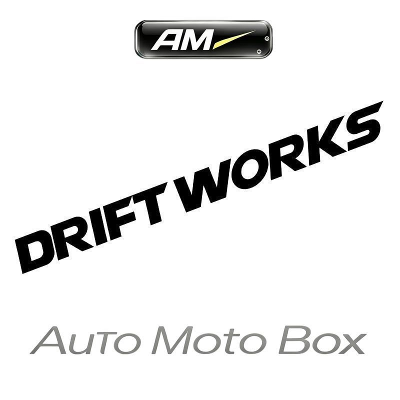 Car body decal personality English letter drift sticker modified glass reflective waterproof custom 