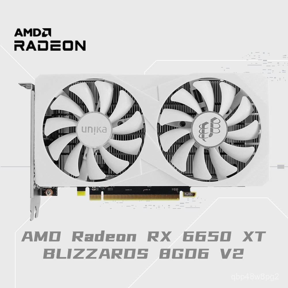 Card đồ họa UNIKA AMD RX 550 580 6500XT 7600 chính hãng, bảo hành 3 năm