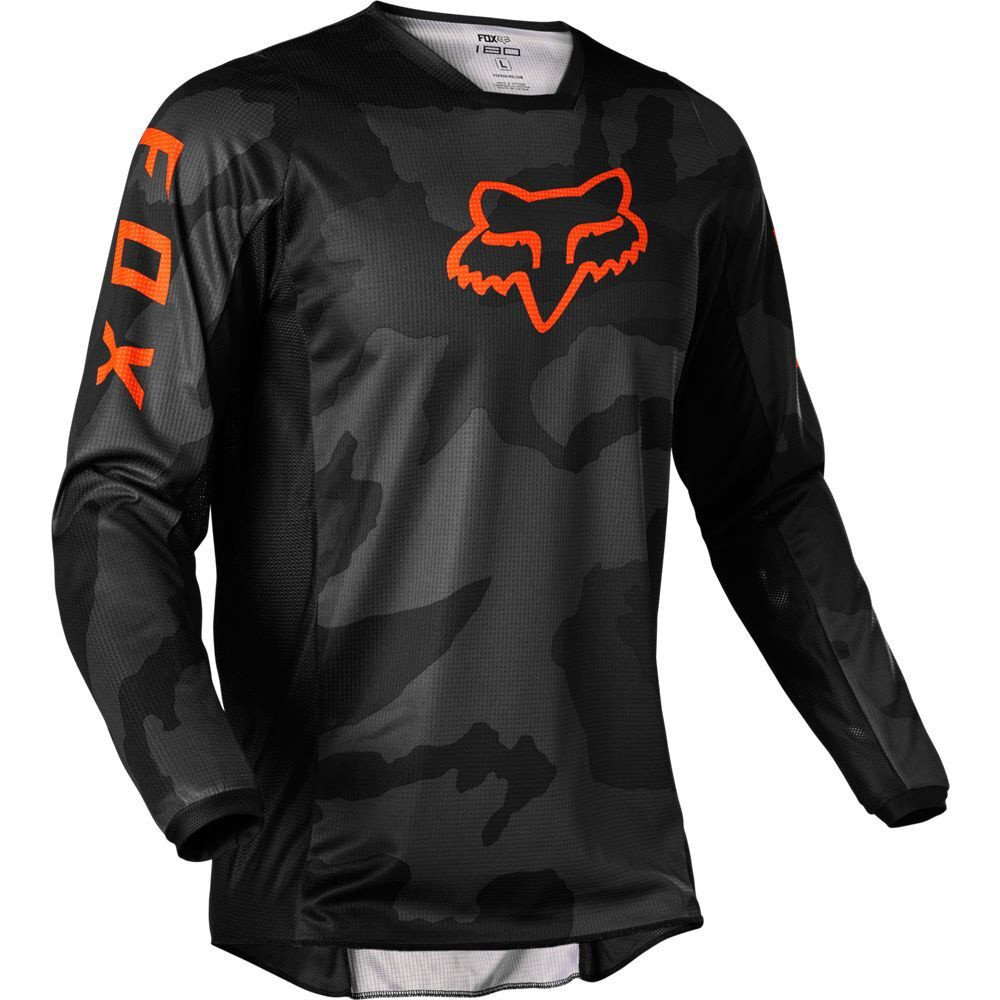 [Còn hàng] FOX LongSleeve Xe máy Áo sơ mi đi xe quần áo xe đạp Jersey Racing dành cho nam