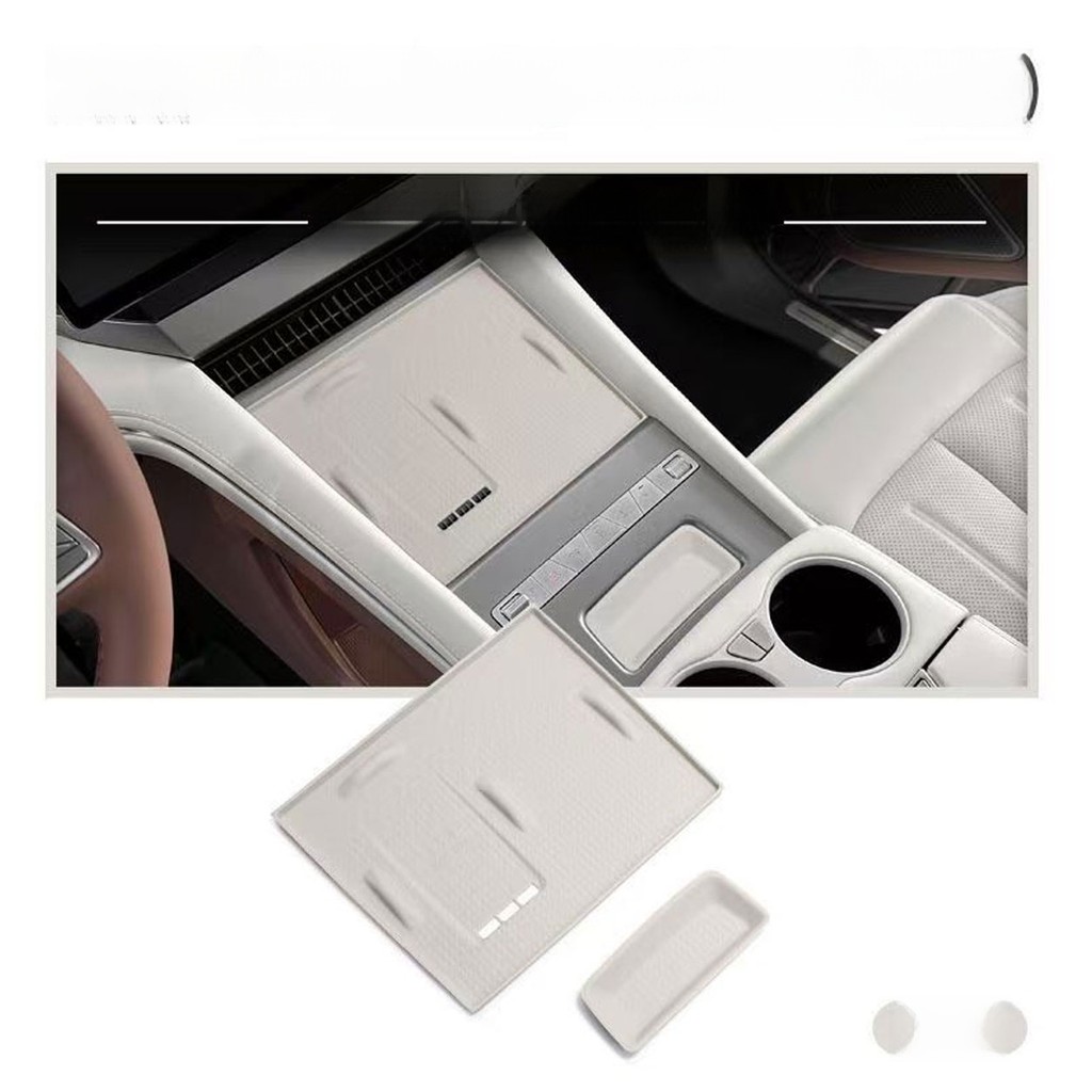 BYD EMAX 9 Phụ kiện Thảm silicon sạc không dây Bảng điều khiển trung tâm Tấm bảo vệ chống trượt Tươn