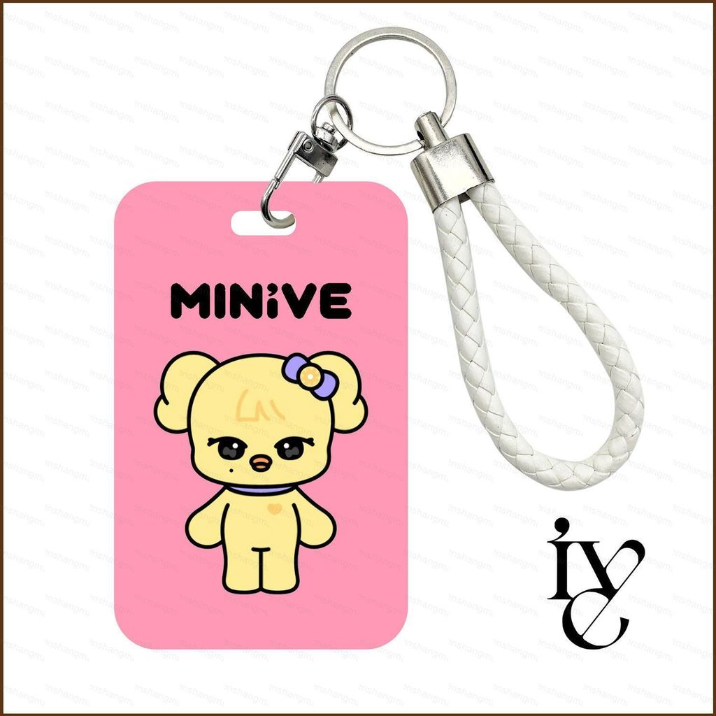 IVE MINIVE Vỏ thẻ trượt Yujin Gaeul Wonyoung LIZ Rei Leeseo Thẻ bữa ăn sinh viên Thẻ trường Thẻ ID t