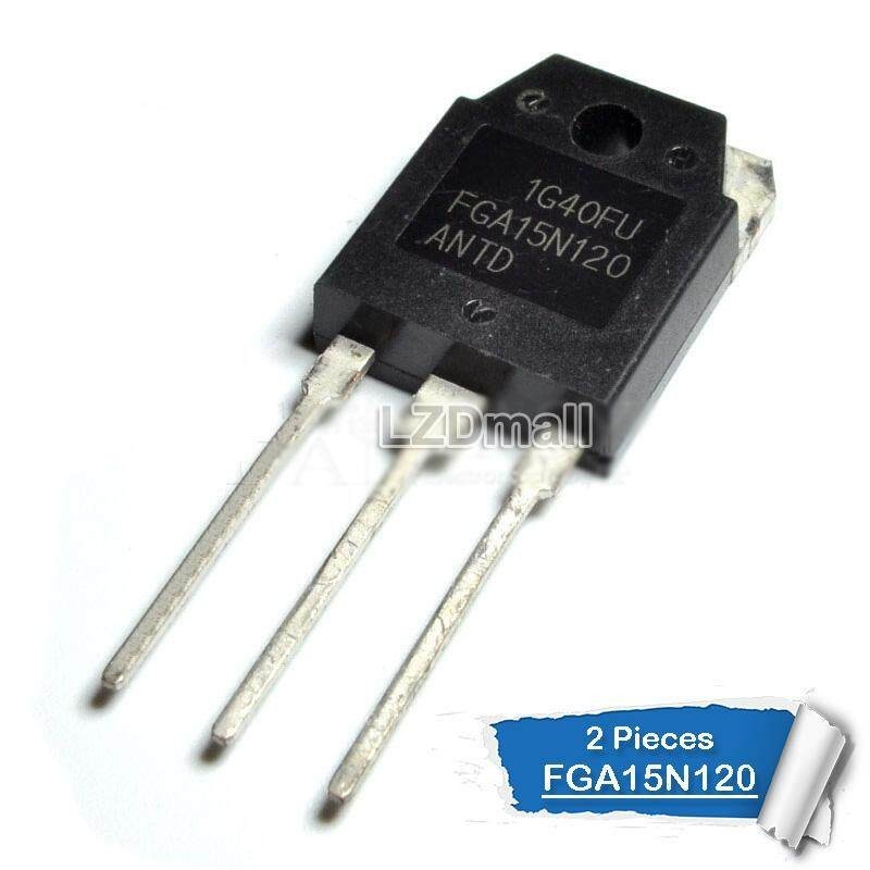 2 chiếc FGA15N120ANTD TO-3P FGA15N120 FGA 15N120 ANTD TO3P 15A / 1200V IGBT Transistor IC gốc mới