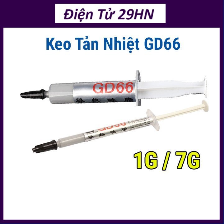 [Điện Tử 29HN] Keo Tản Nhiệt Silicone GD66 - 7G