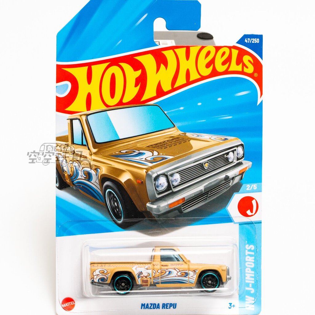 [Mẫu xe] Không. 47 MAZDA REPU MAZDA Vàng Hot Wheels Hợp Kim Xe Thể Thao Nhỏ Mẫu Xe Ô Tô