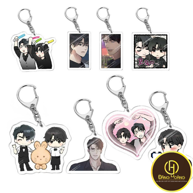 Móc Khoá, Mô Hình Standee "payback repayment" Trang Trí Bàn Học, Làm Việc