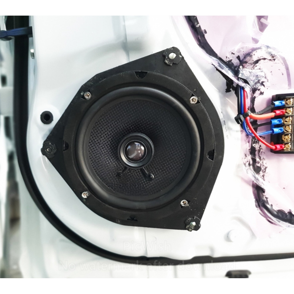 Dưỡng loa đế loa cánh cửa ô tô Toyota và Nissan cỡ 16cm - viền loa cánh ô tô 6.5 icnh