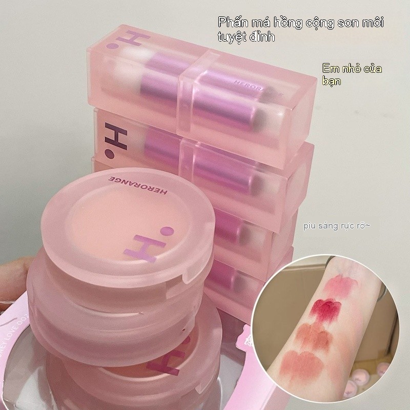 Matte Lipstick Velvet Matte White Lip Monochrome Nude Makeup Blush Lipstick Set