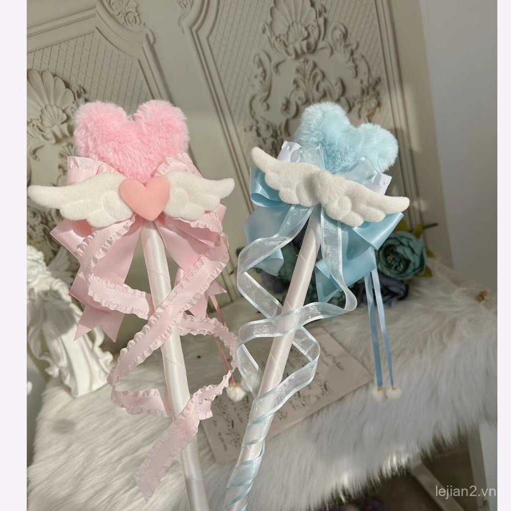 Tự chế Gothic Element Girl Magic Wand Gothic Style Walking Wand