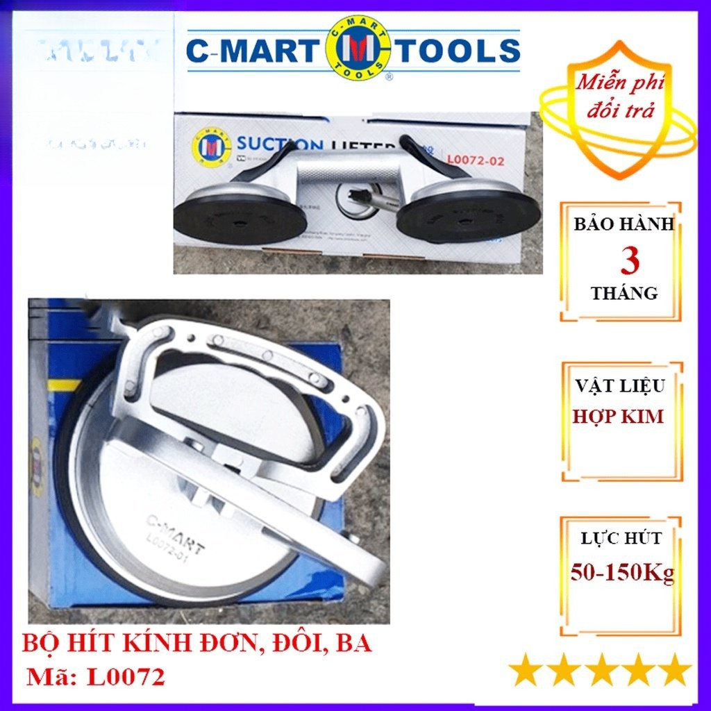 Bộ hít kính đơn, đôi, ba L0072 C-MART Chất lượng cao