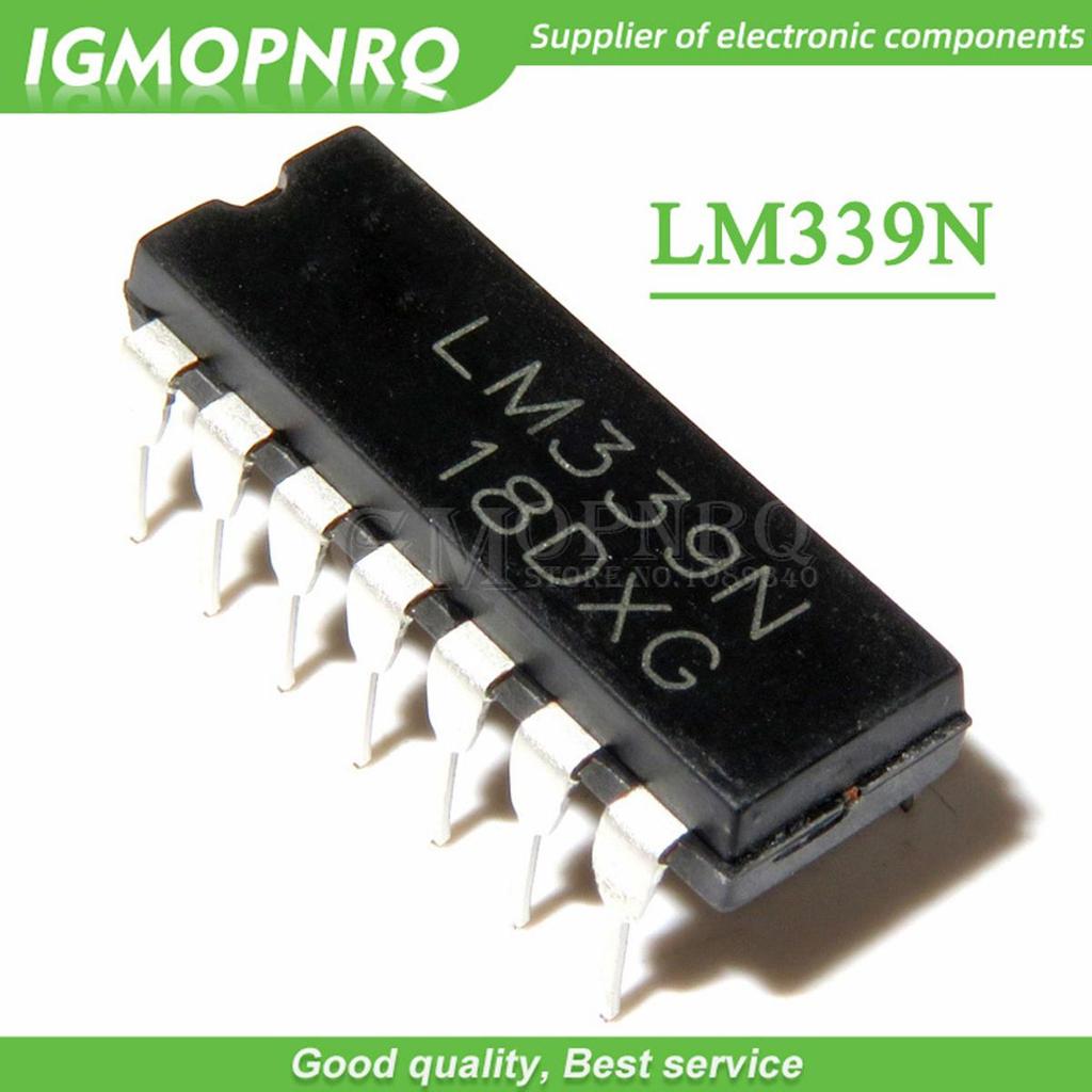 10 CÁI LM339N DIP14 LM339 DIP 339N DIP-14 Quad Bộ so sánh cung cấp đơn