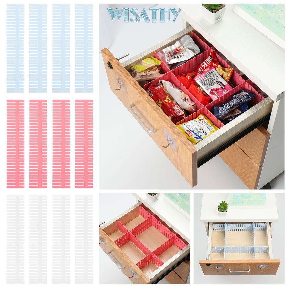 WISHY 4 Bảng Tách Có Thể Điều Chỉnh Tiết Kiệm Không Gian Trang Điểm Vỗ Tay Lưới Nhựa