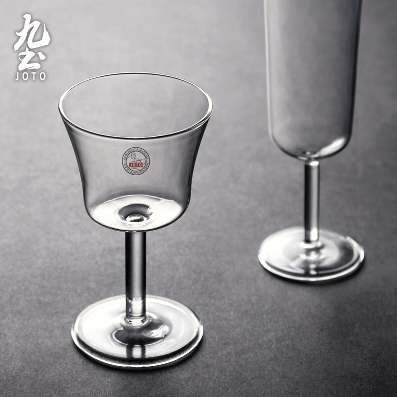Cốc Phong Cách Nhật Bản Trong Suốt Thủy Tinh Chịu Nhiệt Oiran Cốc Trà Hoa Trà Xanh Trà Nếm Nước Rượu