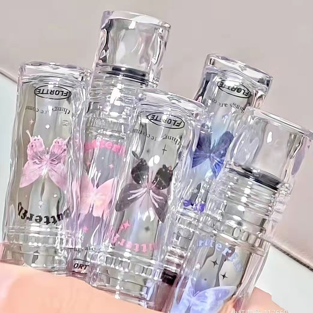 Mất Tiền Làm Sạch Flortte Flortte Son Môi 03 Gương Nước Bóng Son Bóng Son Bóng Trơn Màu Khỏa Thân So