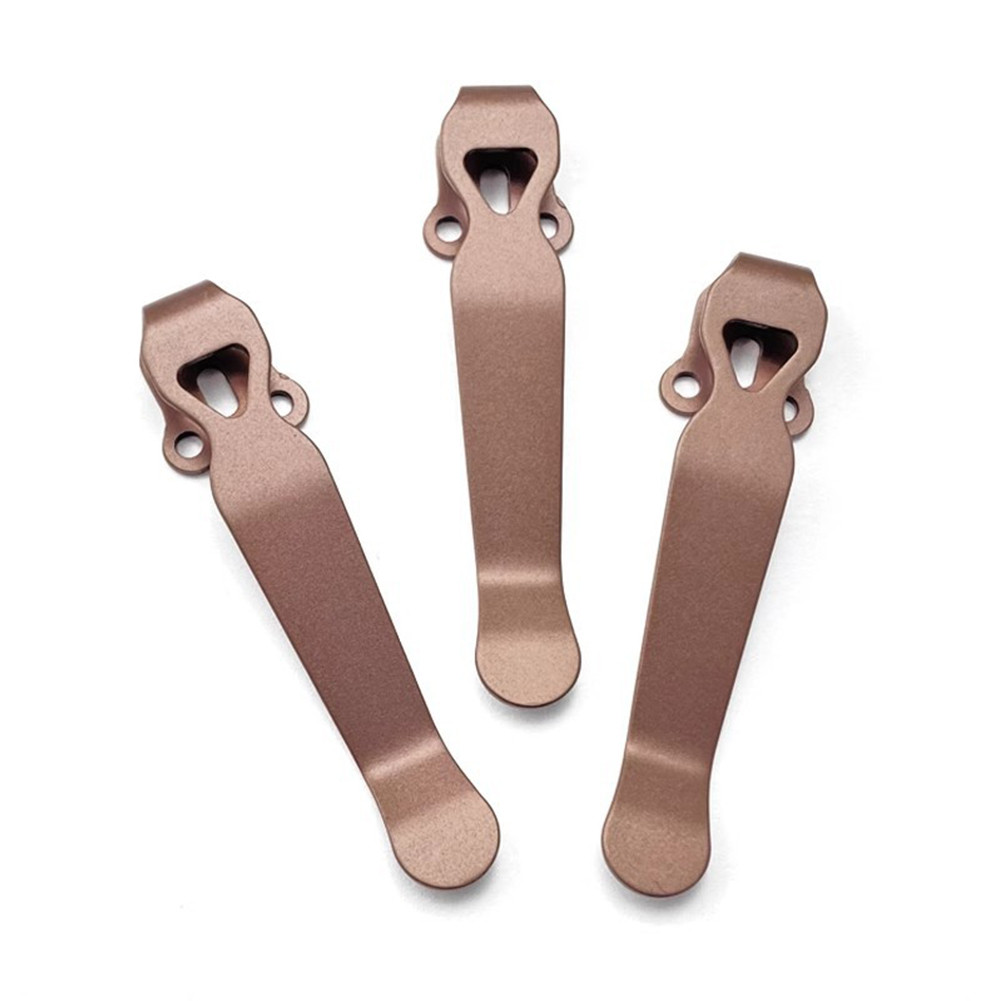 Kẹp titan 6AL 4V cho băng ghế dự bị cho Emerson cho dao ProTech Thiết kế nhỏ gọn