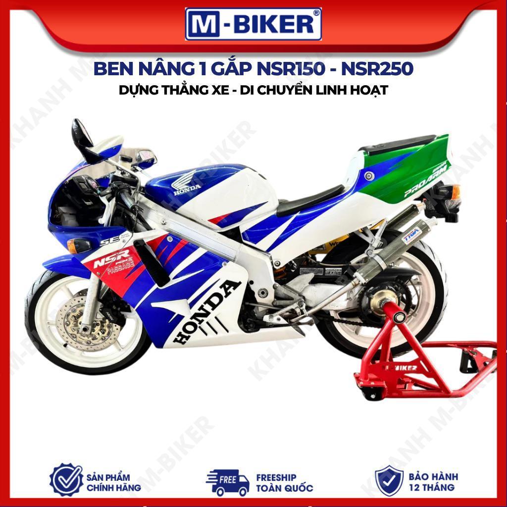 [M-Biker] Ben Nâng NSR150/NSR 250, Ben nâng 1 gắp MB143 cho NSR150 - NSR250 | Di chuyển xoay 360 độ