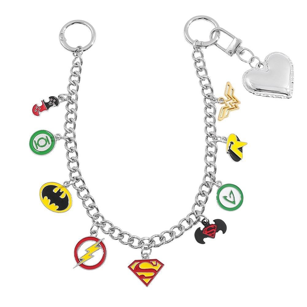 Phim Marvel League Justice League Đa Tổ Hợp Logo Túi Dây Xích Mặt Dây Chuyền Trang Sức