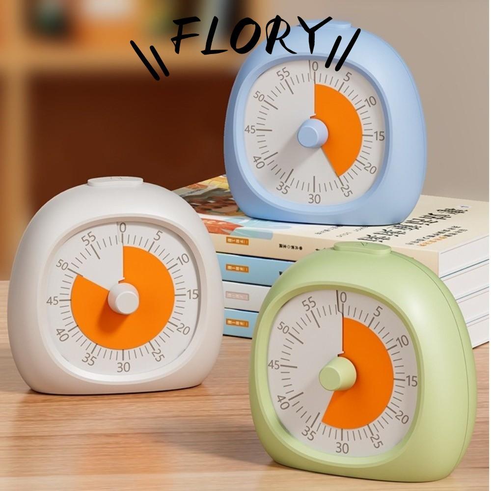 FLORY11 Hẹn giờ trực quan, Hẹn giờ đếm ngược hỗ trợ lấy nét 60 phút, Đồng hồ kỹ thuật số bằng nhựa i