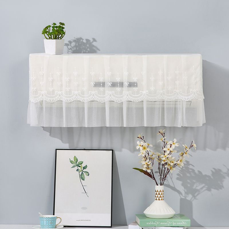TQ~[Hot Sale]Air conditioner dust cover for wall-mounted units, no need to remove when in use, suita
