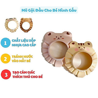 Mũ tắm gội đầu cho bé