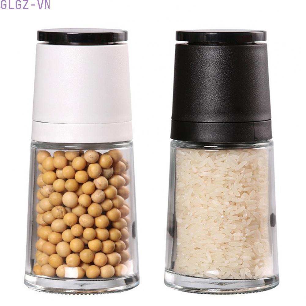 Refillable Adjustable Salt and Pepper Grinder for Freshly Ground Spices