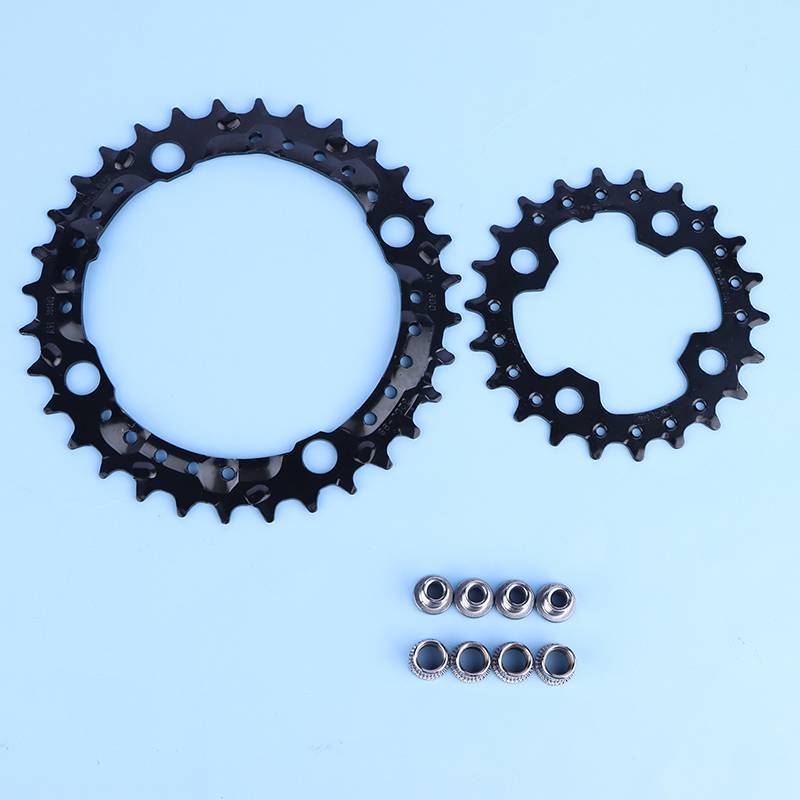 PLUMHOME BULOS Xe đạp 104BCD Chainring 3x9S 22T / 32T / 44T Vòng xích xe đạp leo núi bền 104 / 64BCD