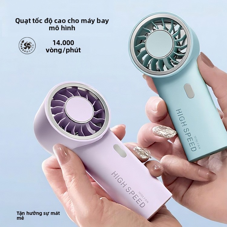 27/5000 New Mini Adjustable Temperature Handheld Fan，Powerful fan，USB Power Supply，Long battery life