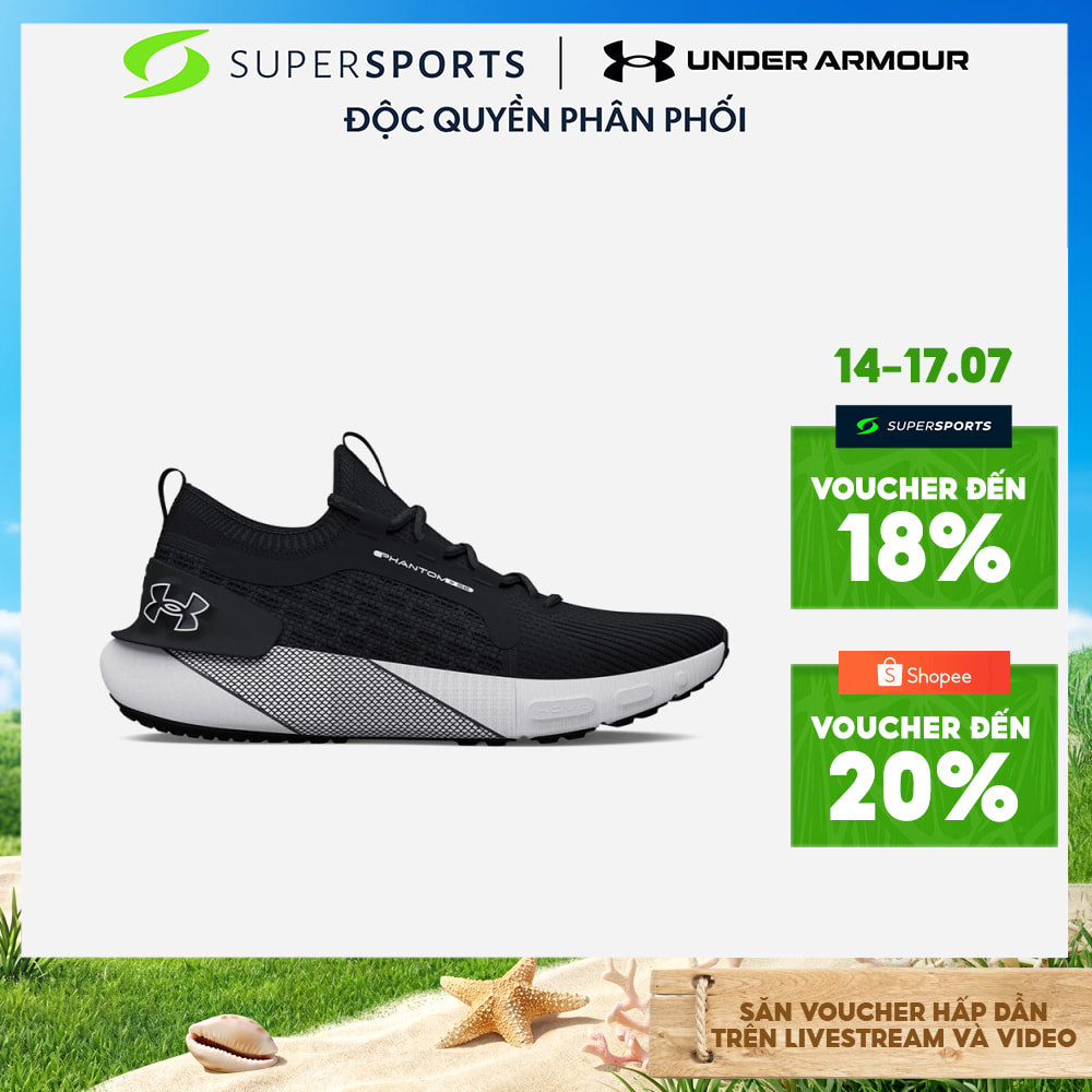 Giày Chạy Bộ Nam Under Armour Horv Phantom 3 Se - Đen - 3026582-003