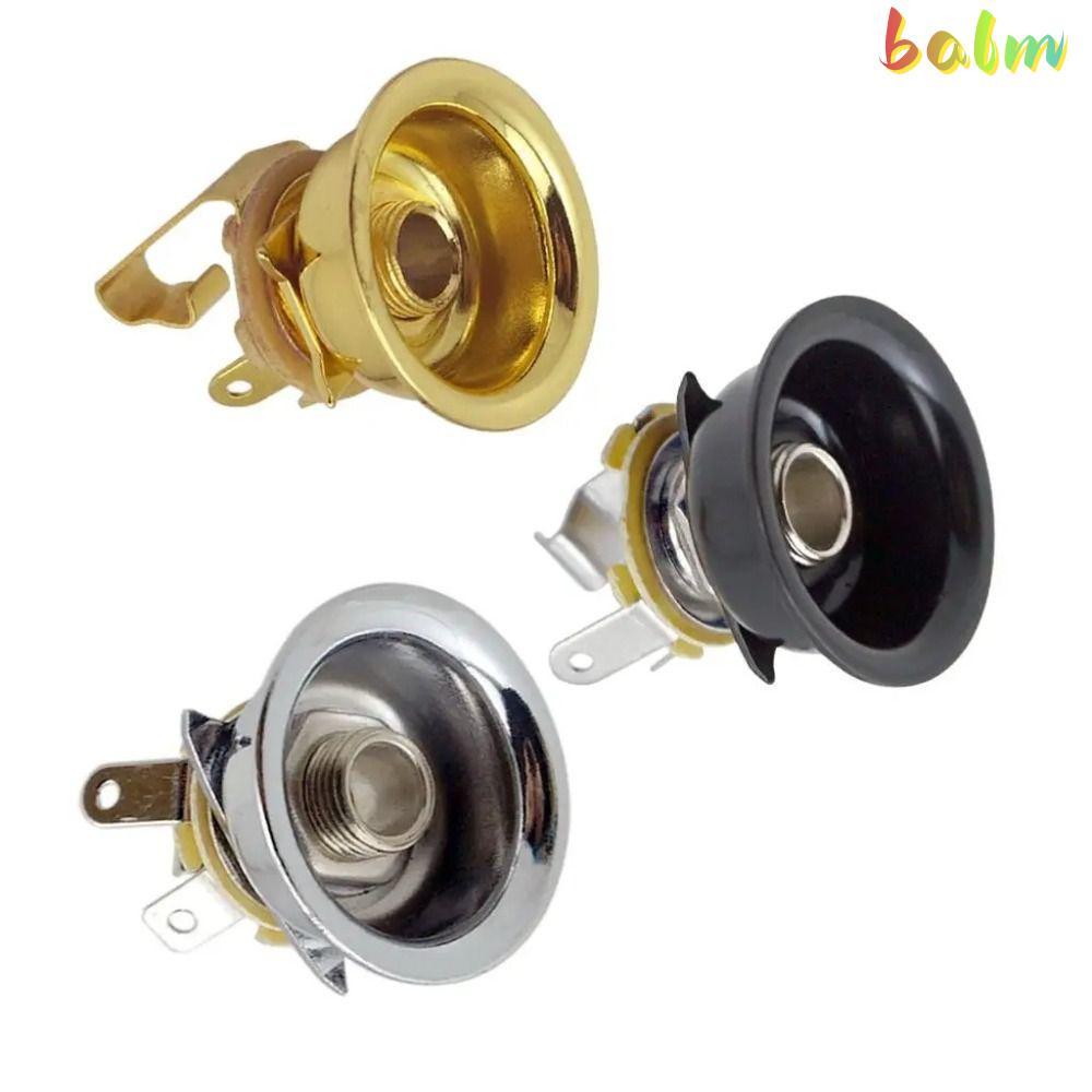 BALM Guitar Đầu Ra Jack, Đồng Sắt 6.35mm Jack Ổ Cắm, Bền Tròn TL Jack Tele Guitar Jack Guitar