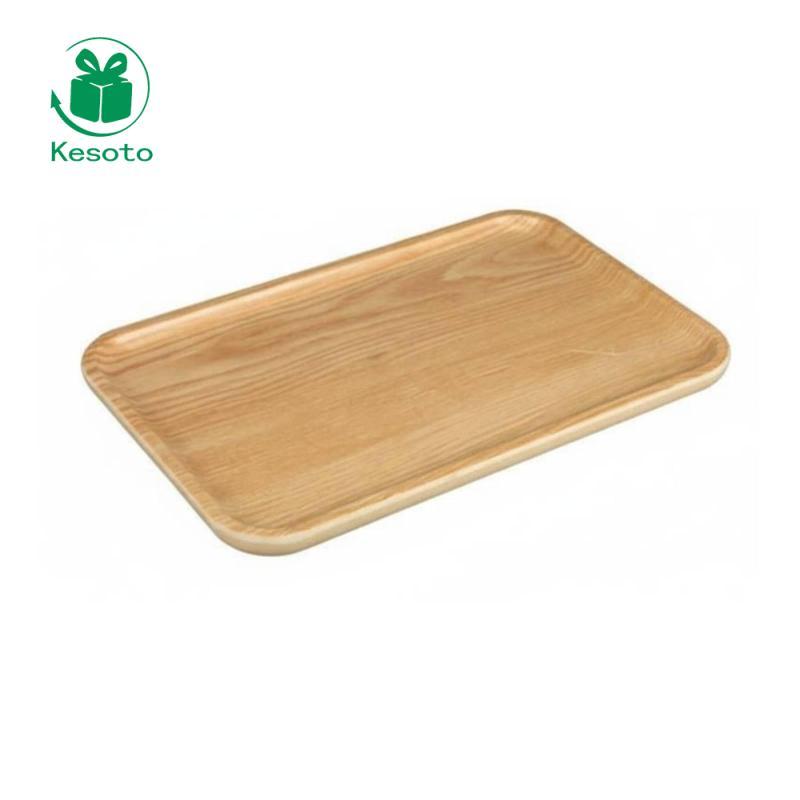 Khay phục vụ Kesoto Melamine Hw6620 Hạt sồi