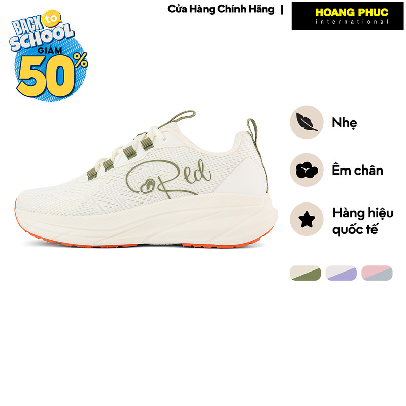 Giày Thể Thao Nữ ECKO RED Vải Phối TPU Đế EVA Nhẹ Êm Thoáng Khí IF25-24834