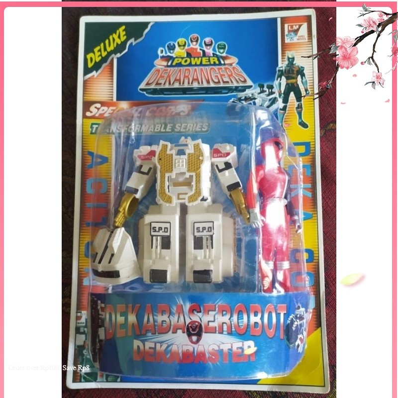 Đồ chơi vĩ mô hình siêu nhân deka base
