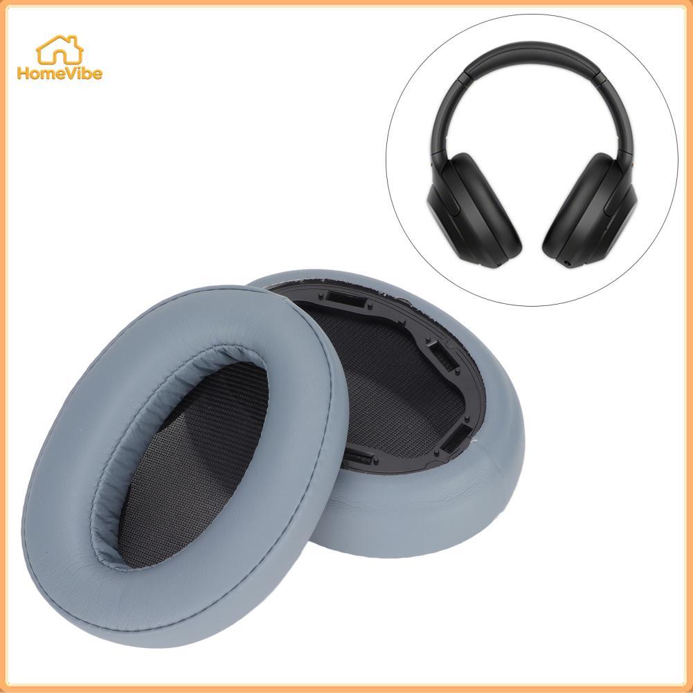 HomeVibe Tai nghe thay thế miếng đệm tai Memory Foam Cushion Cover cho WH H910N H900N Soft và (Xanh 