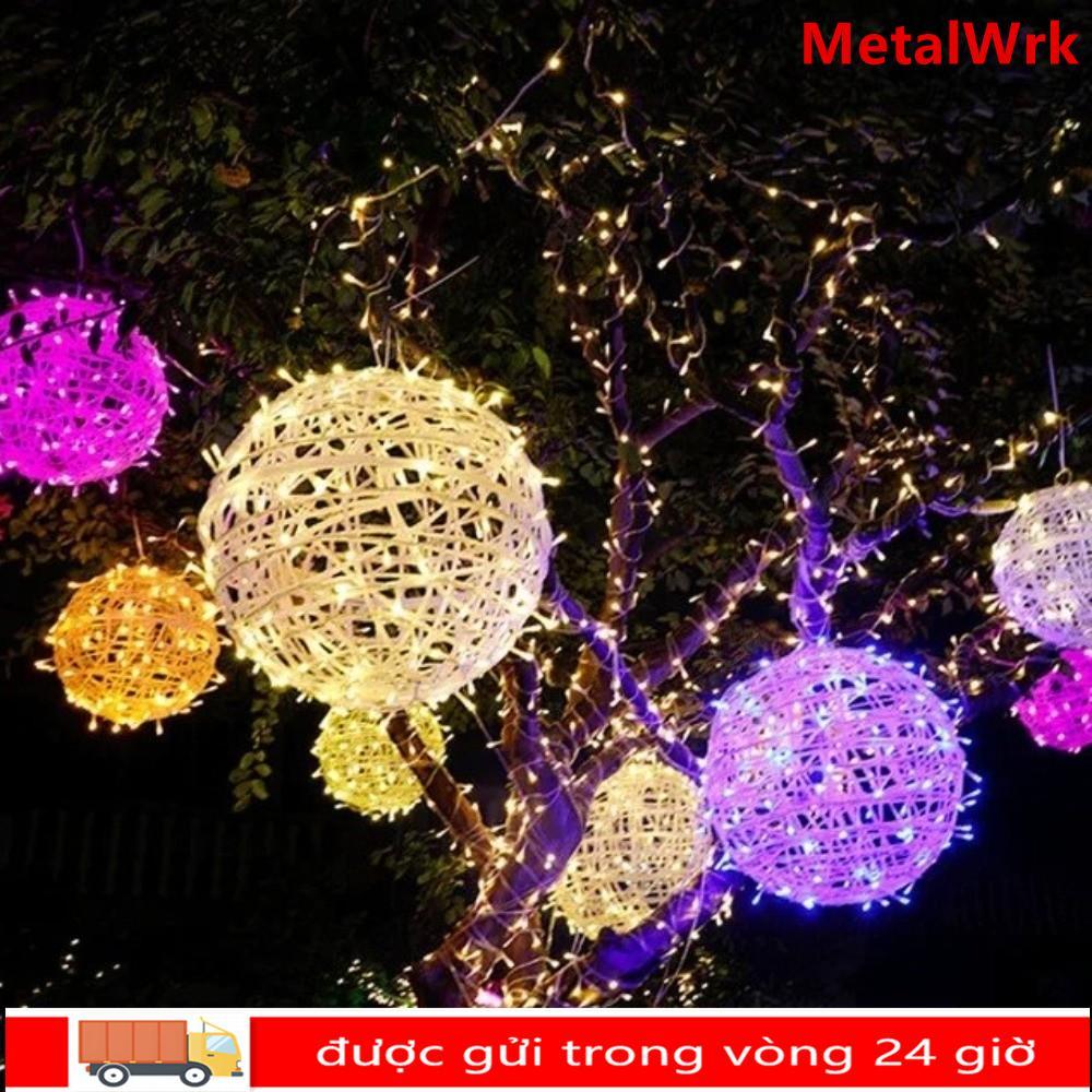 METALWRK Festoon Mây Bóng Đèn, Bóng Mây 220V Trang Trí Sân Vườn Đèn Treo, LED 20 / 28CM Ramadan Fest