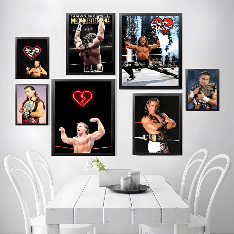Legendary Shawn Michaelss Poster Wall Art Poster Decorative Mural Home Decor Gift Unframed