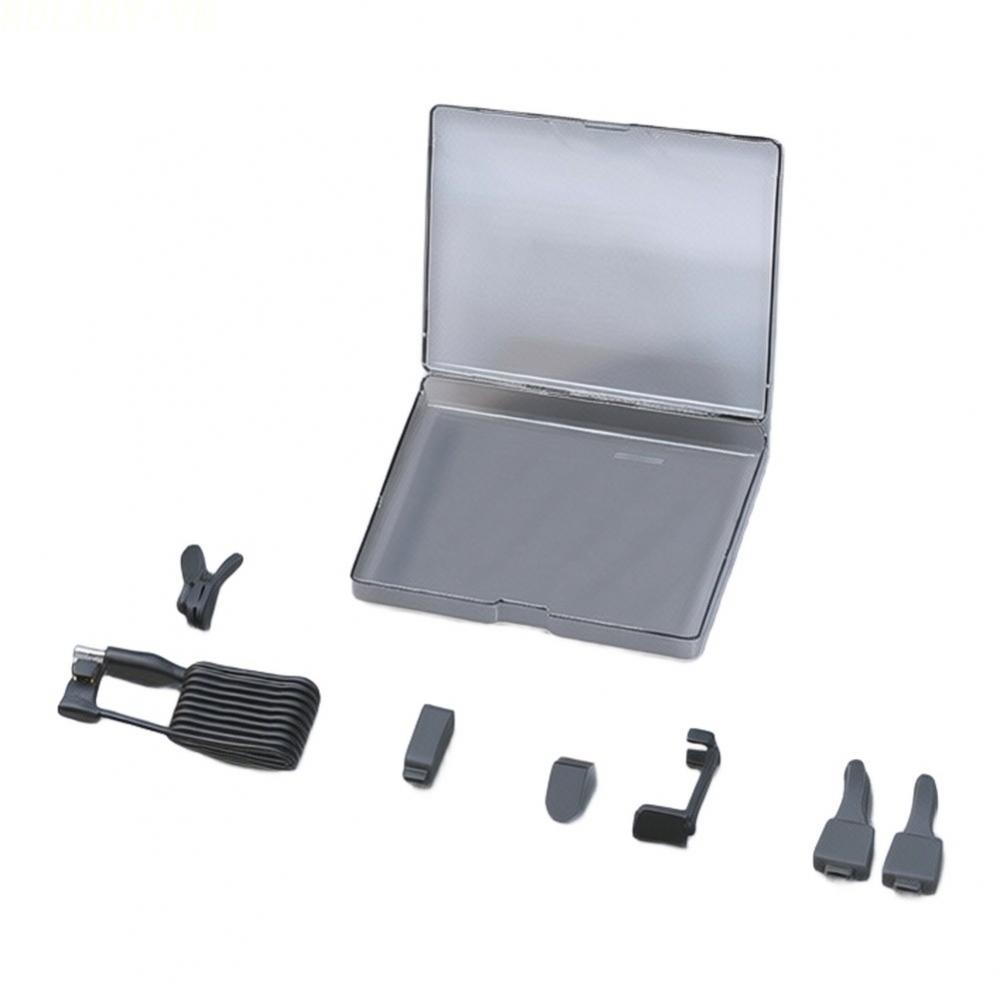 #ROYALLADY#6 Piece Charging Accessories Set for Meta Ray Ban Smart Glasses Anti-Slip Design