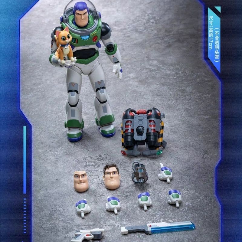 Cộng hưởng GONG Lightyear Câu chuyện có thật Buzz Lightyear Buzz Mô hình lắp ráp Đồ chơi thực hành