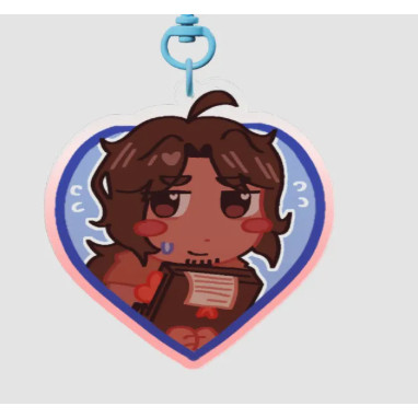 Valentines Day Heart Charles Alder Keychain Nang Decor Shop DECOR