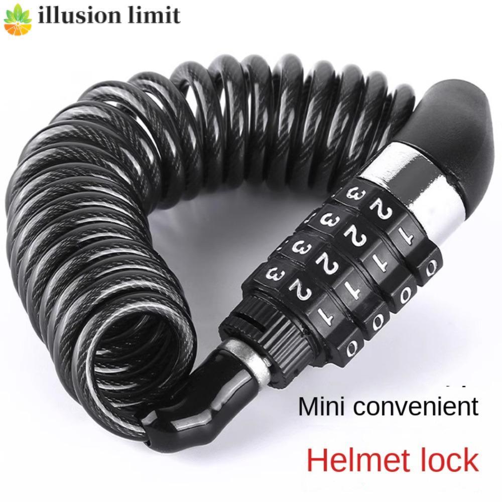 ILLUSION LIMIT Number Lock 4 chữ số Túi dây kéo di động