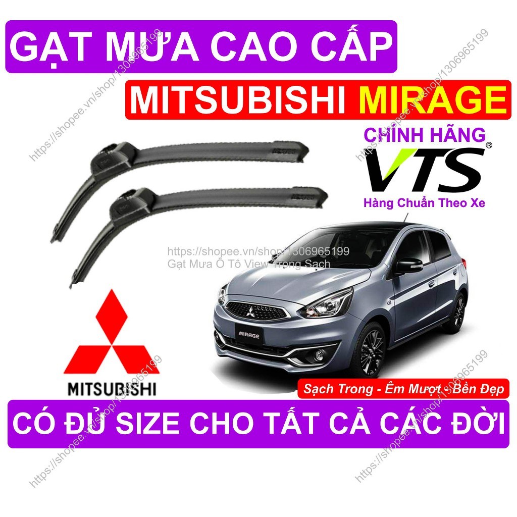 Gạt Mưa Mitsubishi Mirage, Gạt Mưa Đa Năng Cao Cấp, Cặp Gạt Mưa Kính Lái Mitsubishi Mirage…., Có Đủ 